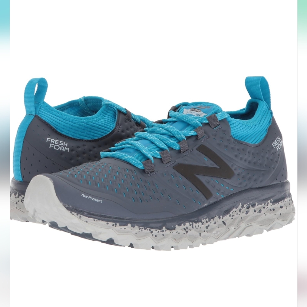 New Balance Athletic Shoes in Gray and Turquoise